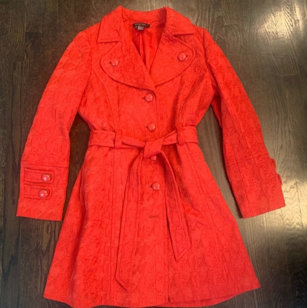 Etcetera Size 12 Red Coat